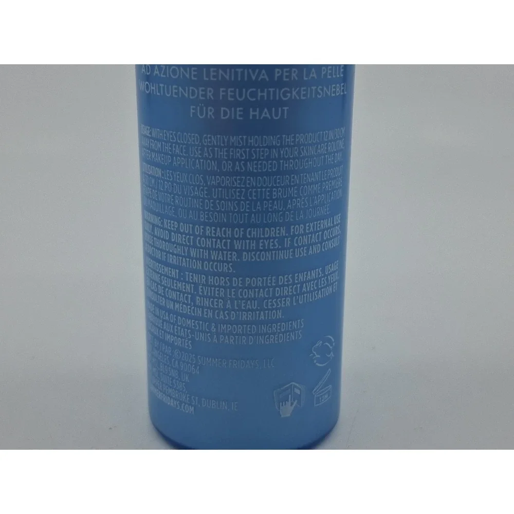 Summer‎ Fridays Jet Lag Skin Soothing Hydration Mist 30 ml / 1.0 fl oz